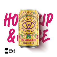 Load image into Gallery viewer, 12PK Hop, Skip &amp; Juice | 5.7% Hazy Pale Ale 330ml - Vocation Brewery
