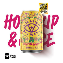 Load image into Gallery viewer, 12PK Hop, Skip &amp; Juice | 5.7% Hazy Pale Ale 330ml - Vocation Brewery
