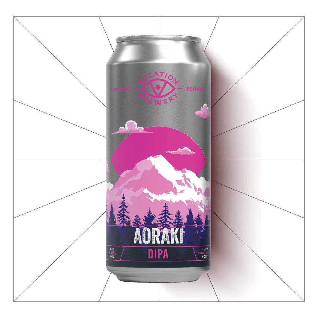 Aoraki | 8.0% Double IPA 440ml - Vocation Brewery