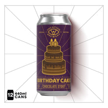 Load image into Gallery viewer, Birthday Cake | 6% Chocolate Stout | 440ml - Vocation Brewery
