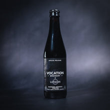 Load image into Gallery viewer, Blended Imperial Porter |10.4% Pinot Noir &amp; Whisky Barrel Aged Beer | 330ml bottle - Vocation Brewery
