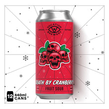 Load image into Gallery viewer, Death By Cranberry | 4.5% Cranberry Sour | 440ml - Vocation Brewery
