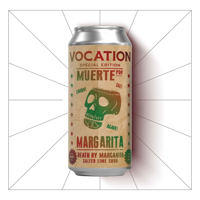 Death By Margarita | 4.5% Salted Lime Sour 440ml - Vocation Brewery