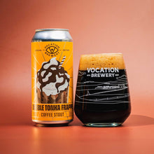Load image into Gallery viewer, Double Tonka Frappe | Tonka Latte Stout 8.0% 440ml - Vocation Brewery
