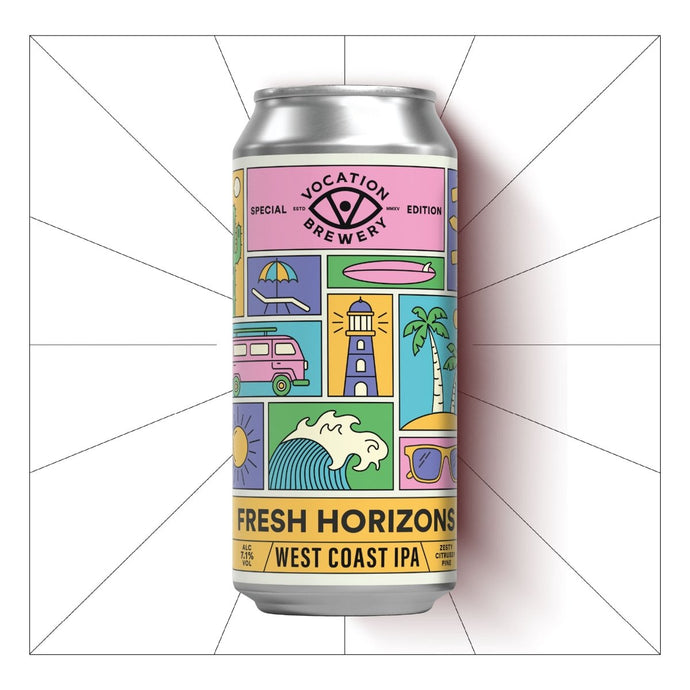 Fresh Horizons | 7.1% West Coast IPA | 440ml - Vocation Brewery