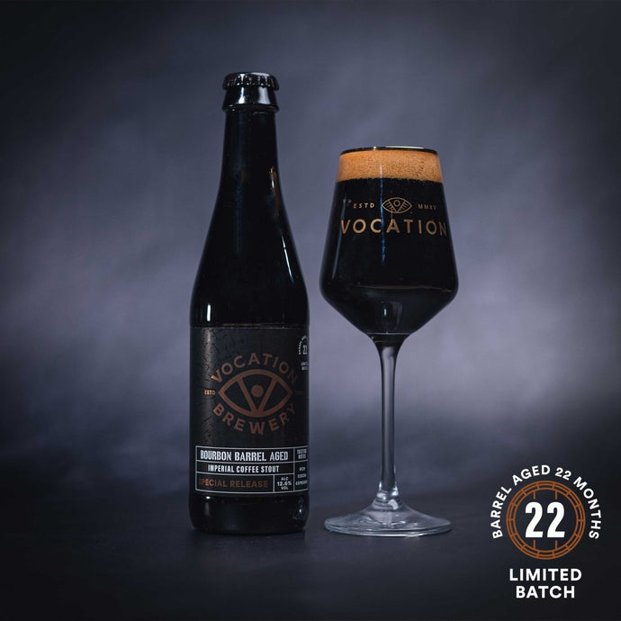 Imperial Coffee Stout | 12.6% Bourbon Whisky Barrel Aged Beer | 330ml bottle - Vocation Brewery