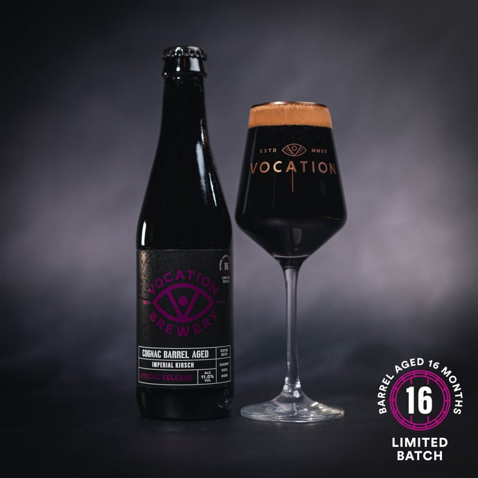 Imperial Kirsch | 11% Cognac Barrel Aged Beer | 330ml bottle - Vocation Brewery