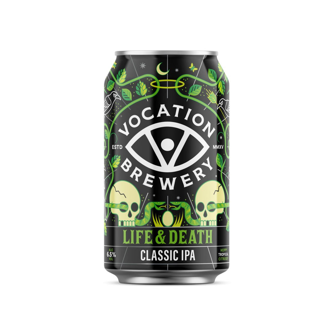 Life & Death | 6.5% IPA 330ml - Vocation Brewery