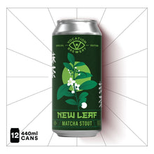 Load image into Gallery viewer, New Leaf | 7.4% Matcha Stout | 440ml - Vocation Brewery
