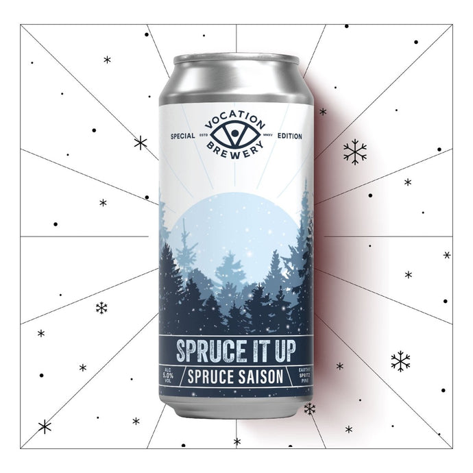 Spruce It Up | 5% Spruce Saison | 440ml - Vocation Brewery