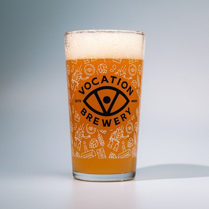 Vocation 'Eye Logo' Pint Glass | 20oz - Vocation Brewery