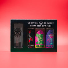 Load image into Gallery viewer, Vocation Sours Gift Set | Sour Beer Gift Pack | 3 x 440ml &amp; Glass - Vocation Brewery
