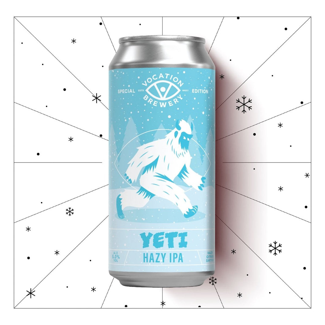 Yeti | 5.0% Hazy IPA | 440ml - Vocation Brewery