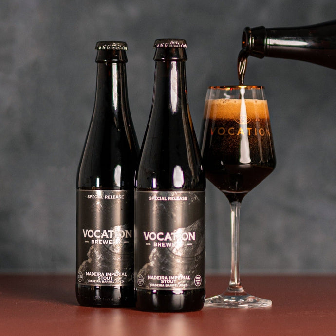 Madeira Imperial Stout - Madeira Barrel Aged | 12.3% 330ml Bottle - Vocation Brewery